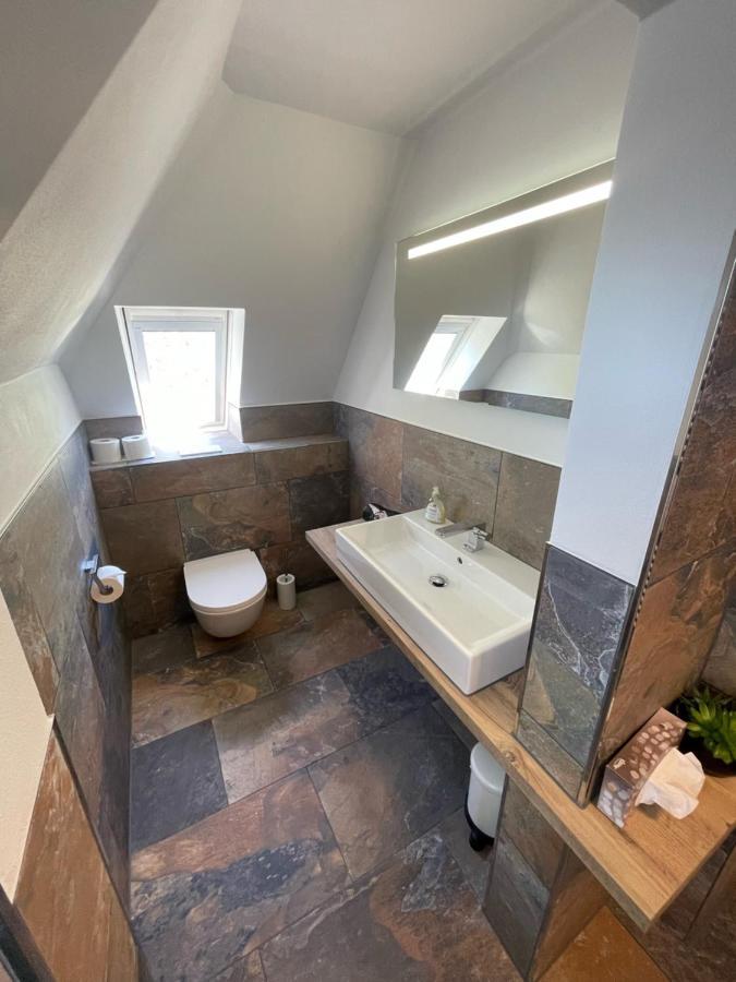 Hotel Garni "Cafe Im Hamm" Zell Buitenkant foto
